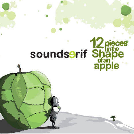 Soundserif - 12 Pieces in the shape of an apple